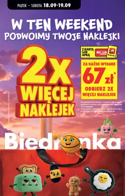 Biedronka - gazetka promocyjna Od poniedziałku od poniedziałku 21.09 do soboty 26.09 - strona 34