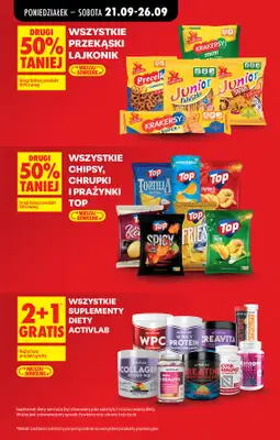 Biedronka - gazetka promocyjna Od poniedziałku od poniedziałku 21.09 do soboty 26.09 - strona 14