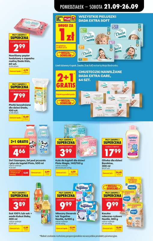 Biedronka - gazetka promocyjna Od poniedziałku od poniedziałku 21.09 do soboty 26.09 - strona 91