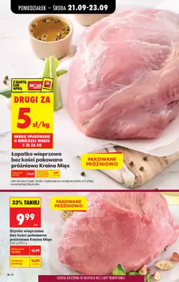 Biedronka - gazetka promocyjna Od poniedziałku od poniedziałku 21.09 do soboty 26.09 - strona 40