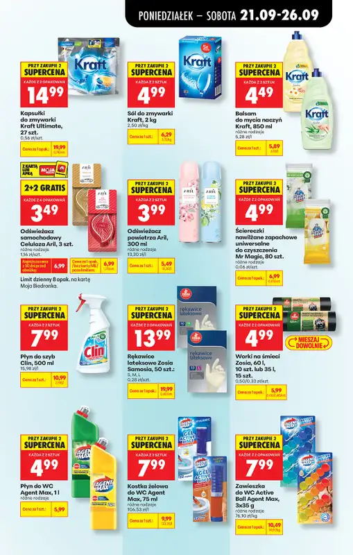 Biedronka - gazetka promocyjna Od poniedziałku od poniedziałku 21.09 do soboty 26.09 - strona 93