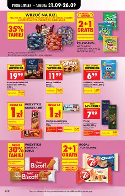 Biedronka - gazetka promocyjna Od poniedziałku od poniedziałku 21.09 do soboty 26.09 - strona 72