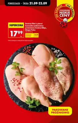 Biedronka - gazetka promocyjna Od poniedziałku od poniedziałku 21.09 do soboty 26.09 - strona 4