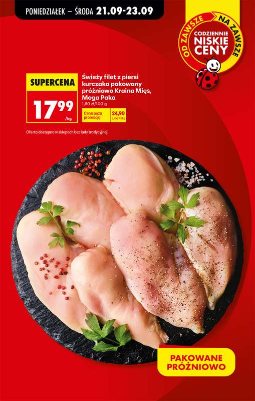 Biedronka - gazetka promocyjna Od poniedziałku od poniedziałku 21.09 do soboty 26.09 - strona 4