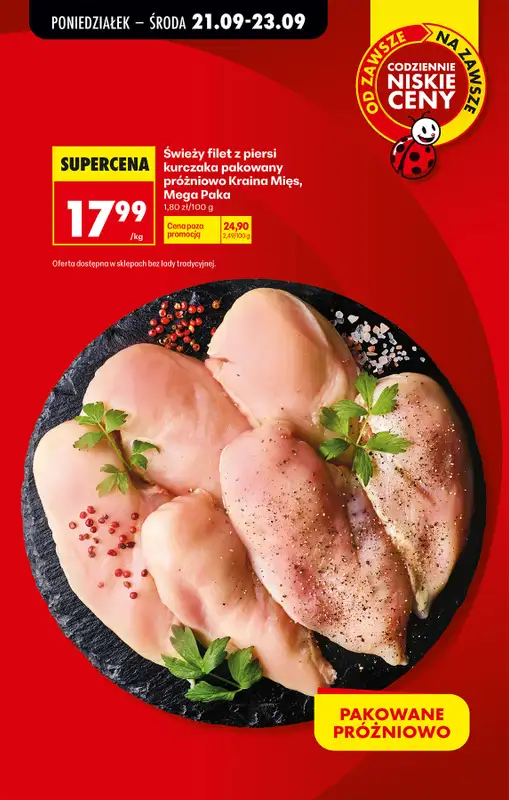 Biedronka - gazetka promocyjna Od poniedziałku od poniedziałku 21.09 do soboty 26.09 - strona 4