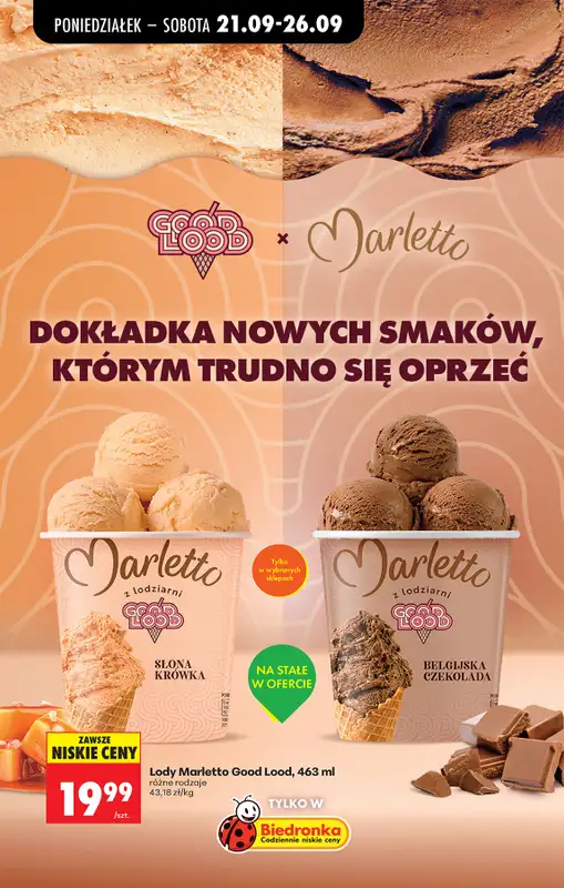 Biedronka - gazetka promocyjna Od poniedziałku od poniedziałku 21.09 do soboty 26.09 - strona 64