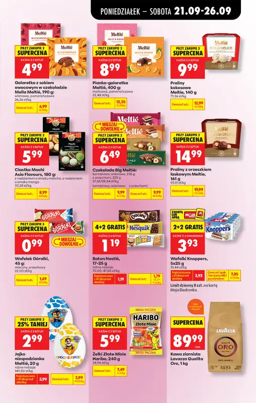 Biedronka - gazetka promocyjna Od poniedziałku od poniedziałku 21.09 do soboty 26.09 - strona 73