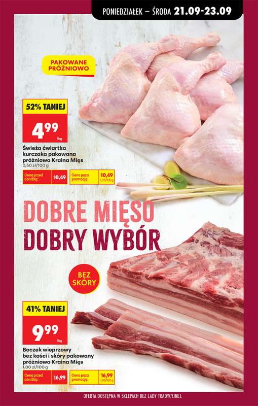 Biedronka - gazetka promocyjna Od poniedziałku od poniedziałku 21.09 do soboty 26.09 - strona 41