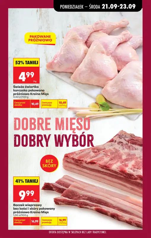 Biedronka - gazetka promocyjna Od poniedziałku od poniedziałku 21.09 do soboty 26.09 - strona 41