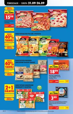 Biedronka - gazetka promocyjna Od poniedziałku od poniedziałku 21.09 do soboty 26.09 - strona 58