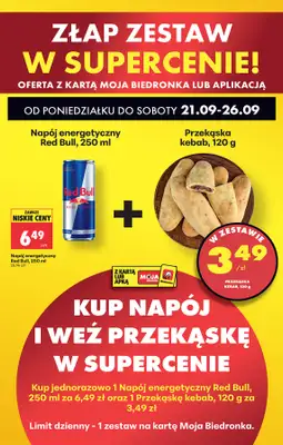 Biedronka - gazetka promocyjna Od poniedziałku od poniedziałku 21.09 do soboty 26.09 - strona 48