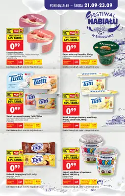 Biedronka - gazetka promocyjna Od poniedziałku, Z ladą tradycyjną od poniedziałku 21.09 do soboty 26.09 - strona 3