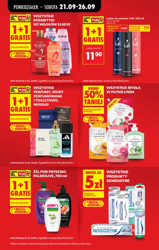 Biedronka - gazetka promocyjna Od poniedziałku, Z ladą tradycyjną od poniedziałku 21.09 do soboty 26.09 - strona 20