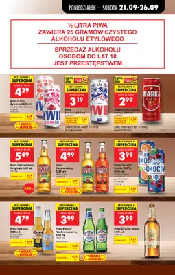 Biedronka - gazetka promocyjna Od poniedziałku, Z ladą tradycyjną od poniedziałku 21.09 do soboty 26.09 - strona 81