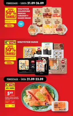 Biedronka - gazetka promocyjna Od poniedziałku, Z ladą tradycyjną od poniedziałku 21.09 do soboty 26.09 - strona 11