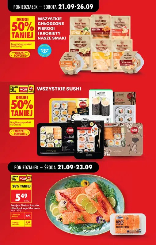 Biedronka - gazetka promocyjna Od poniedziałku, Z ladą tradycyjną od poniedziałku 21.09 do soboty 26.09 - strona 11