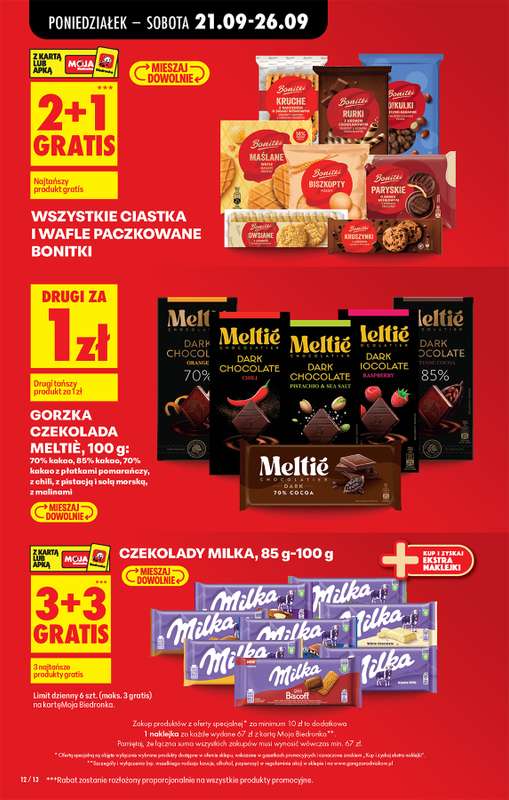 Biedronka - gazetka promocyjna Od poniedziałku, Z ladą tradycyjną od poniedziałku 21.09 do soboty 26.09 - strona 14