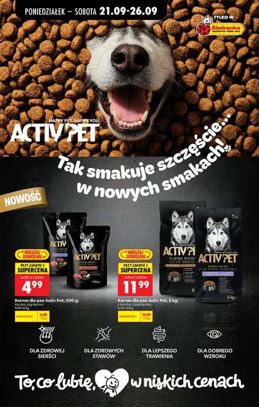 Biedronka - gazetka promocyjna Od poniedziałku, Z ladą tradycyjną od poniedziałku 21.09 do soboty 26.09 - strona 99