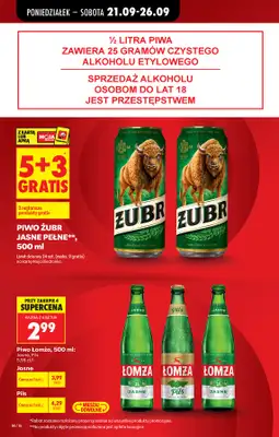 Biedronka - gazetka promocyjna Od poniedziałku, Z ladą tradycyjną od poniedziałku 21.09 do soboty 26.09 - strona 16