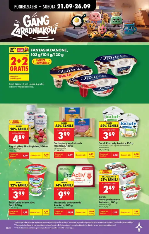 Biedronka - gazetka promocyjna Gang zaradniaków   - strona 2