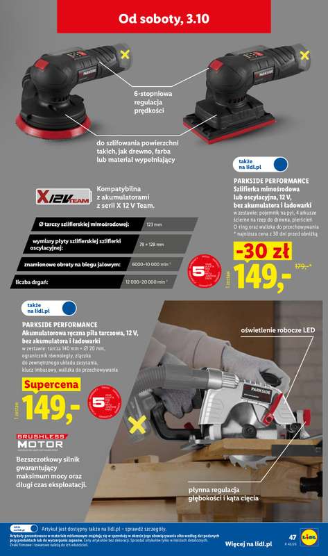 Lidl - gazetka promocyjna Katalog od poniedziałku 28.09 do soboty 03.10 - strona 55