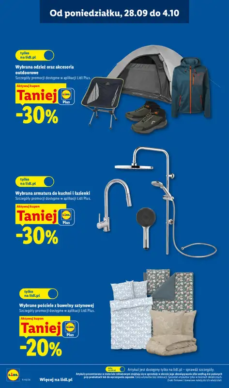 Lidl - gazetka promocyjna Katalog od poniedziałku 28.09 do soboty 03.10 - strona 8