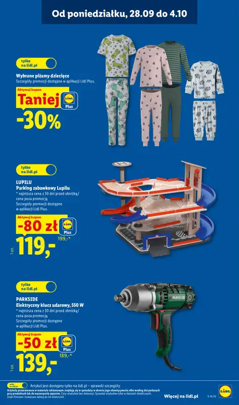 Lidl - gazetka promocyjna Katalog od poniedziałku 28.09 do soboty 03.10 - strona 11