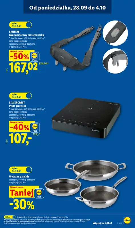 Lidl - gazetka promocyjna Katalog od poniedziałku 28.09 do soboty 03.10 - strona 9
