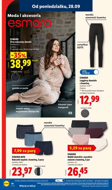 Lidl - gazetka promocyjna Katalog od poniedziałku 28.09 do soboty 03.10 - strona 18