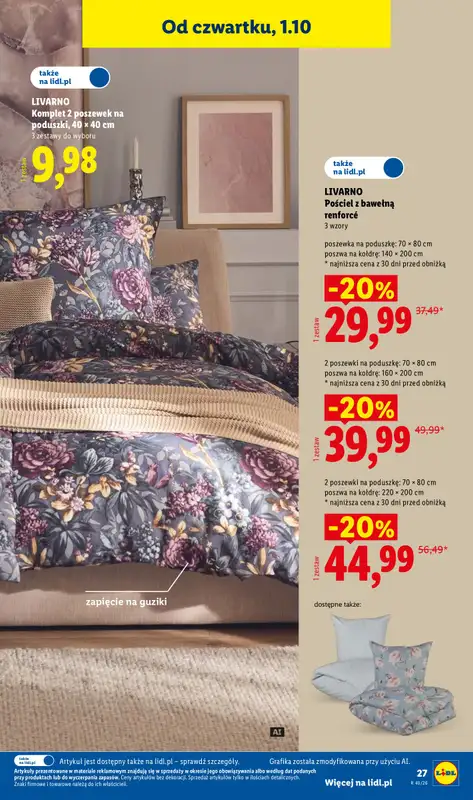 Lidl - gazetka promocyjna Katalog od poniedziałku 28.09 do soboty 03.10 - strona 35