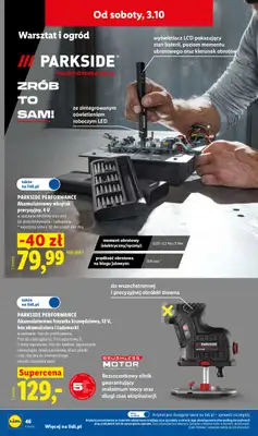 Lidl - gazetka promocyjna Katalog od poniedziałku 28.09 do soboty 03.10 - strona 54