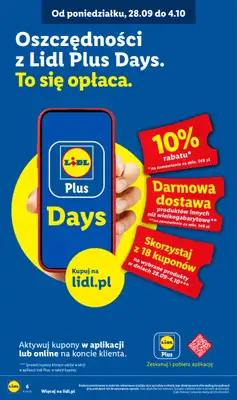 Lidl - gazetka promocyjna Katalog od poniedziałku 28.09 do soboty 03.10 - strona 6