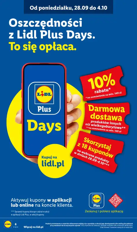 Lidl - gazetka promocyjna Katalog od poniedziałku 28.09 do soboty 03.10 - strona 6