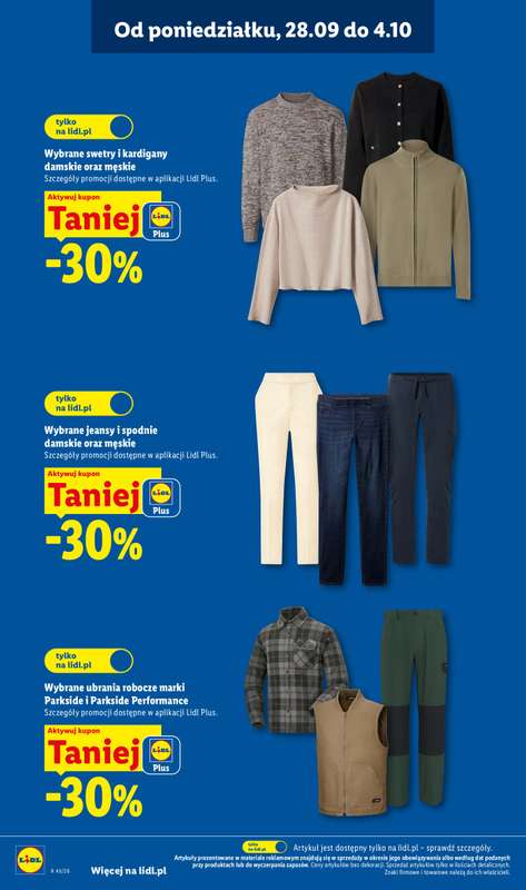Lidl - gazetka promocyjna Katalog od poniedziałku 28.09 do soboty 03.10 - strona 10