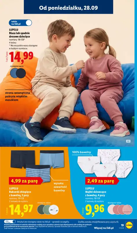 Lidl - gazetka promocyjna Katalog od poniedziałku 28.09 do soboty 03.10 - strona 23
