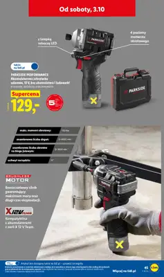 Lidl - gazetka promocyjna Katalog od poniedziałku 28.09 do soboty 03.10 - strona 53