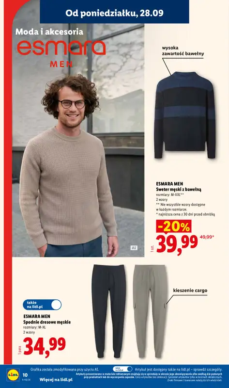 Lidl - gazetka promocyjna Katalog od poniedziałku 28.09 do soboty 03.10 - strona 14