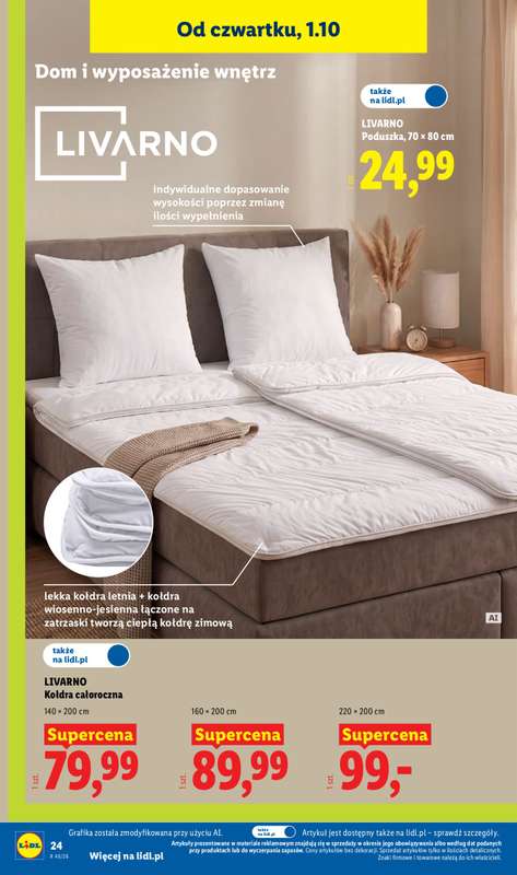 Lidl - gazetka promocyjna Katalog od poniedziałku 28.09 do soboty 03.10 - strona 32