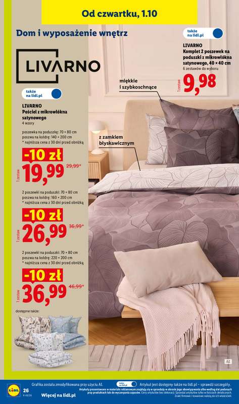 Lidl - gazetka promocyjna Katalog od poniedziałku 28.09 do soboty 03.10 - strona 34
