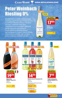 Biedronka - gazetka promocyjna Czas na toast od poniedziałku 21.09 do soboty 03.10 - strona 21