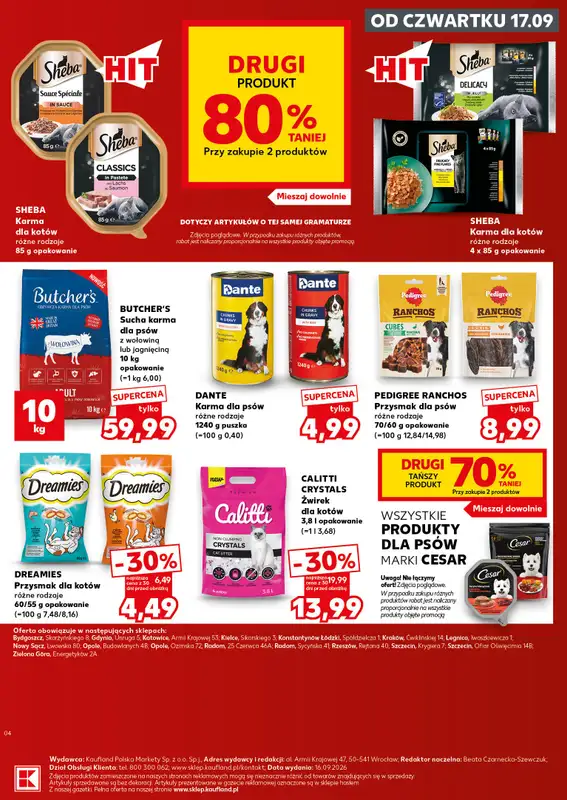 Kaufland - gazetka promocyjna Oferta Tygodnia od czwartku 17.09 do środy 23.09 - strona 53