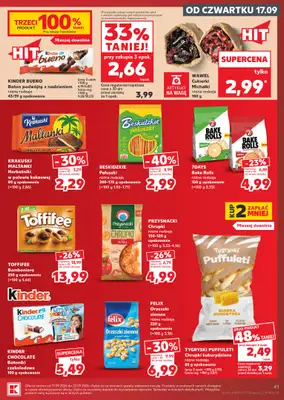 Kaufland - gazetka promocyjna Oferta Tygodnia od czwartku 17.09 do środy 23.09 - strona 41