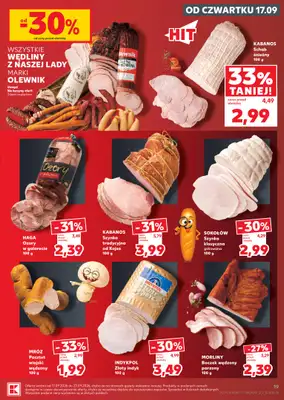 Kaufland - gazetka promocyjna Oferta Tygodnia od czwartku 17.09 do środy 23.09 - strona 19