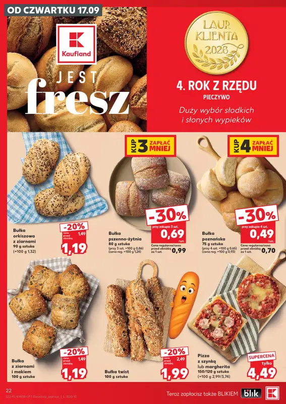 Kaufland - gazetka promocyjna Oferta Tygodnia od czwartku 17.09 do środy 23.09 - strona 22