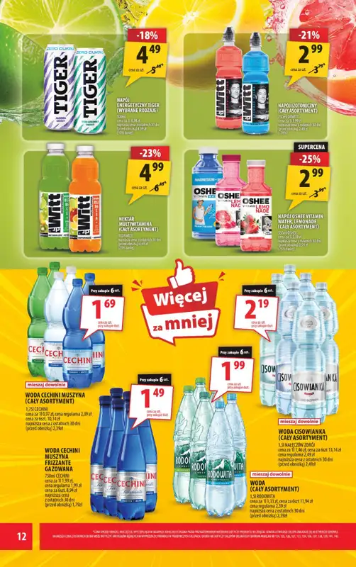 Arhelan - gazetka promocyjna Gazetka od piątku 25.09 do niedzieli 04.10 - strona 12