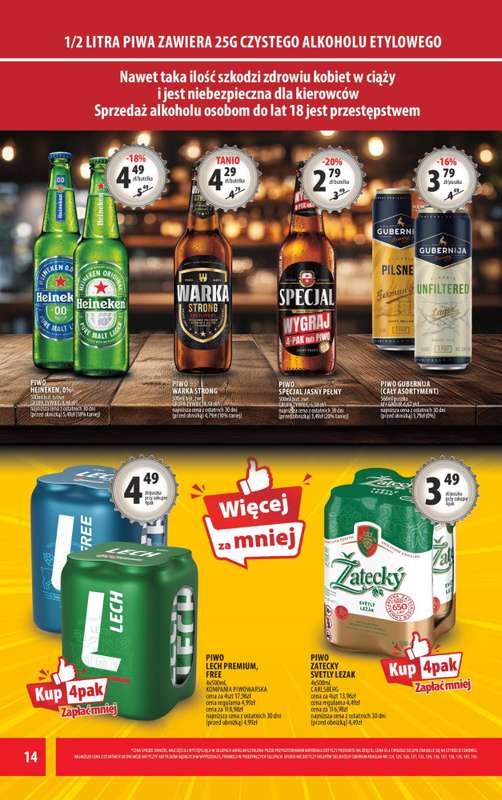 Arhelan - gazetka promocyjna Gazetka od piątku 25.09 do niedzieli 04.10 - strona 14