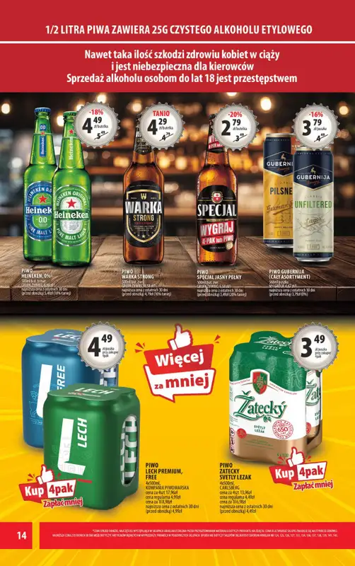 Arhelan - gazetka promocyjna Gazetka od piątku 25.09 do niedzieli 04.10 - strona 14