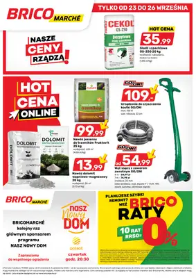 Bricomarche - gazetka promocyjna Gazetka od środy 23.09 do soboty 03.10 - strona 8