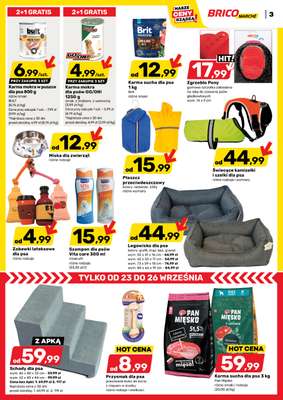 Bricomarche - gazetka promocyjna Gazetka od środy 23.09 do soboty 03.10 - strona 3