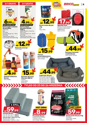 Bricomarche - gazetka promocyjna Gazetka od środy 23.09 do soboty 03.10 - strona 3